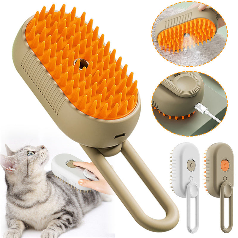 Dampfbürste für Katzen und Hunde
