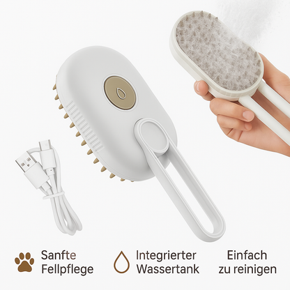 Dampfbürste für Katzen und Hunde